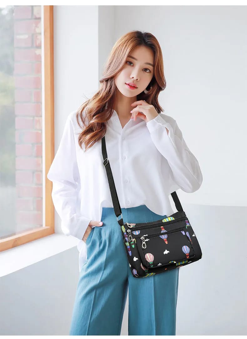 Korean Style Multi-Pocket (Black)
