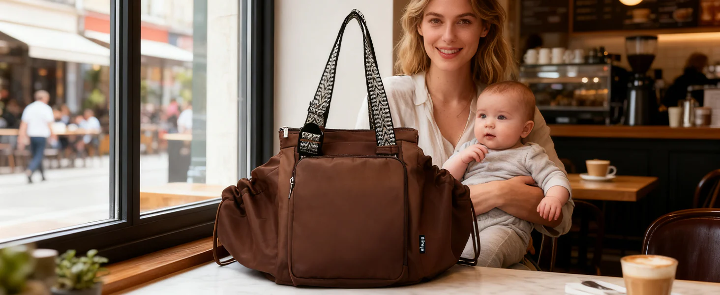 Multi-Function Mommy Bag(Coffee)