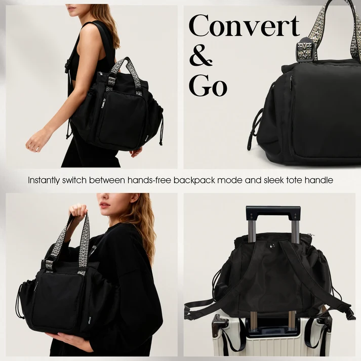 Multi-Function Mommy Bag(Black Color)
