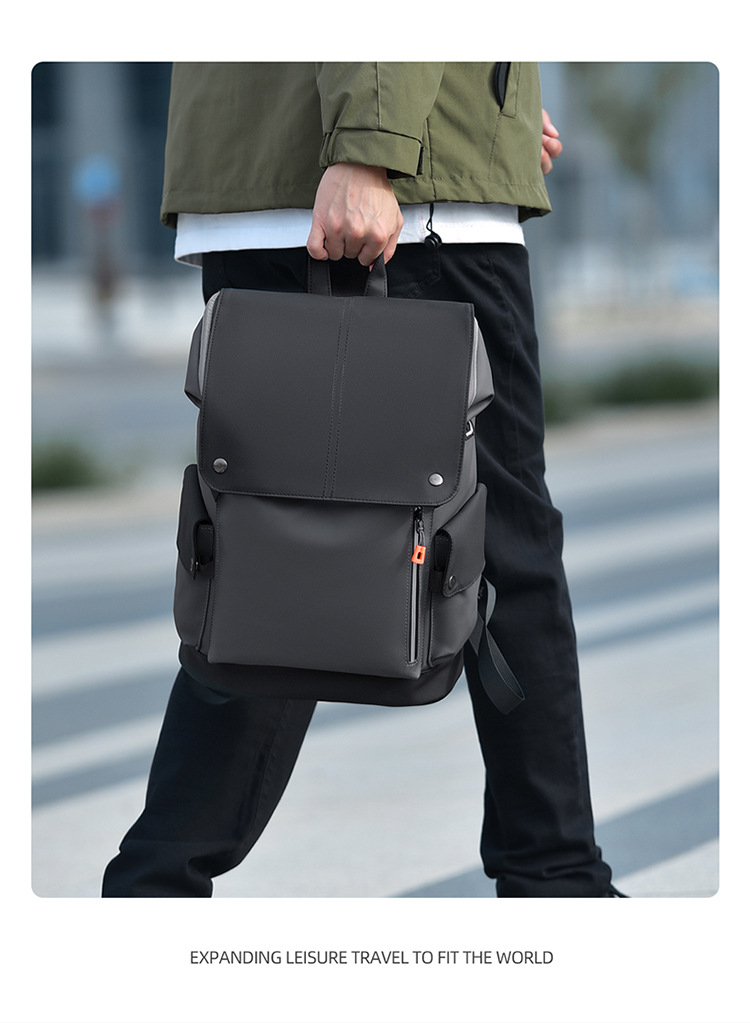 Large Capacity College & Travel Backpack (Ash)