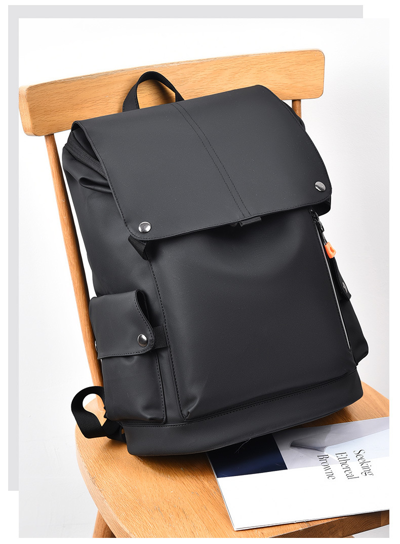 Large Capacity College & Travel Backpack (Black)