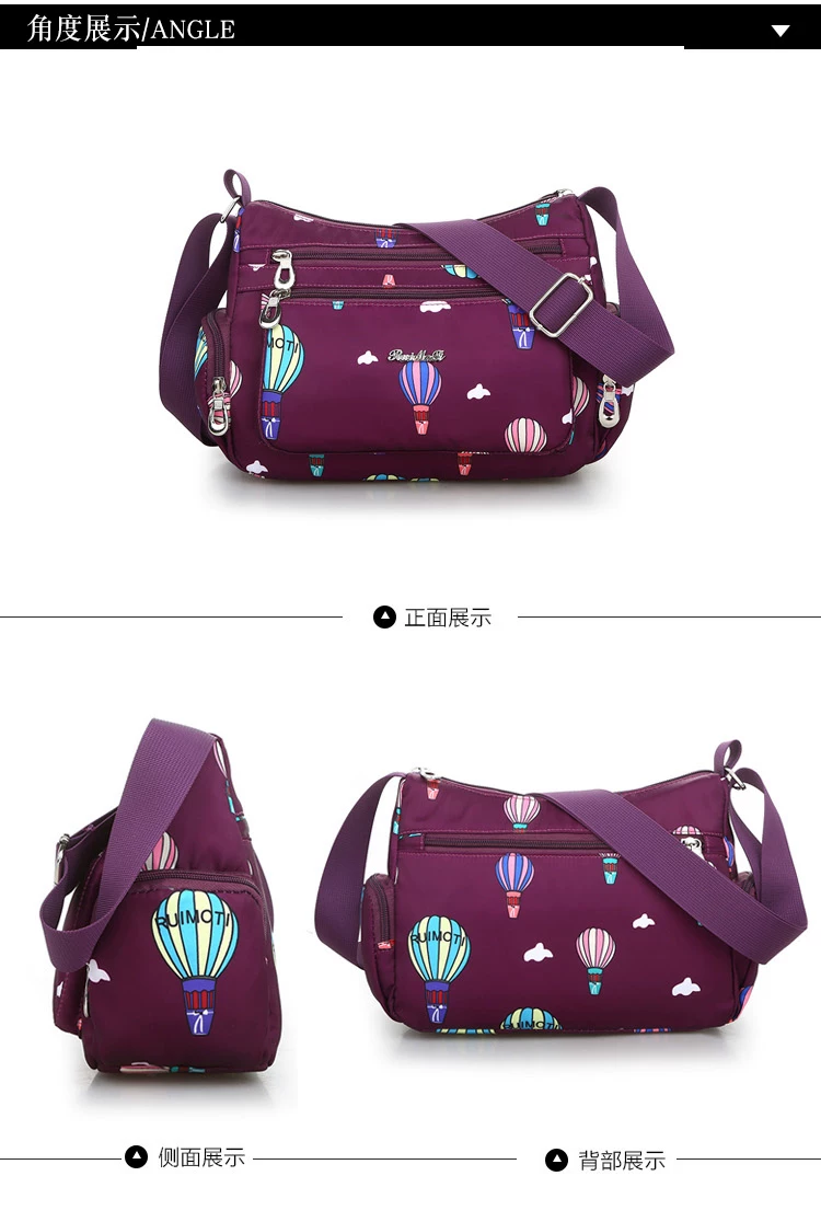 Korean Style Multi-Pocket (Purple)