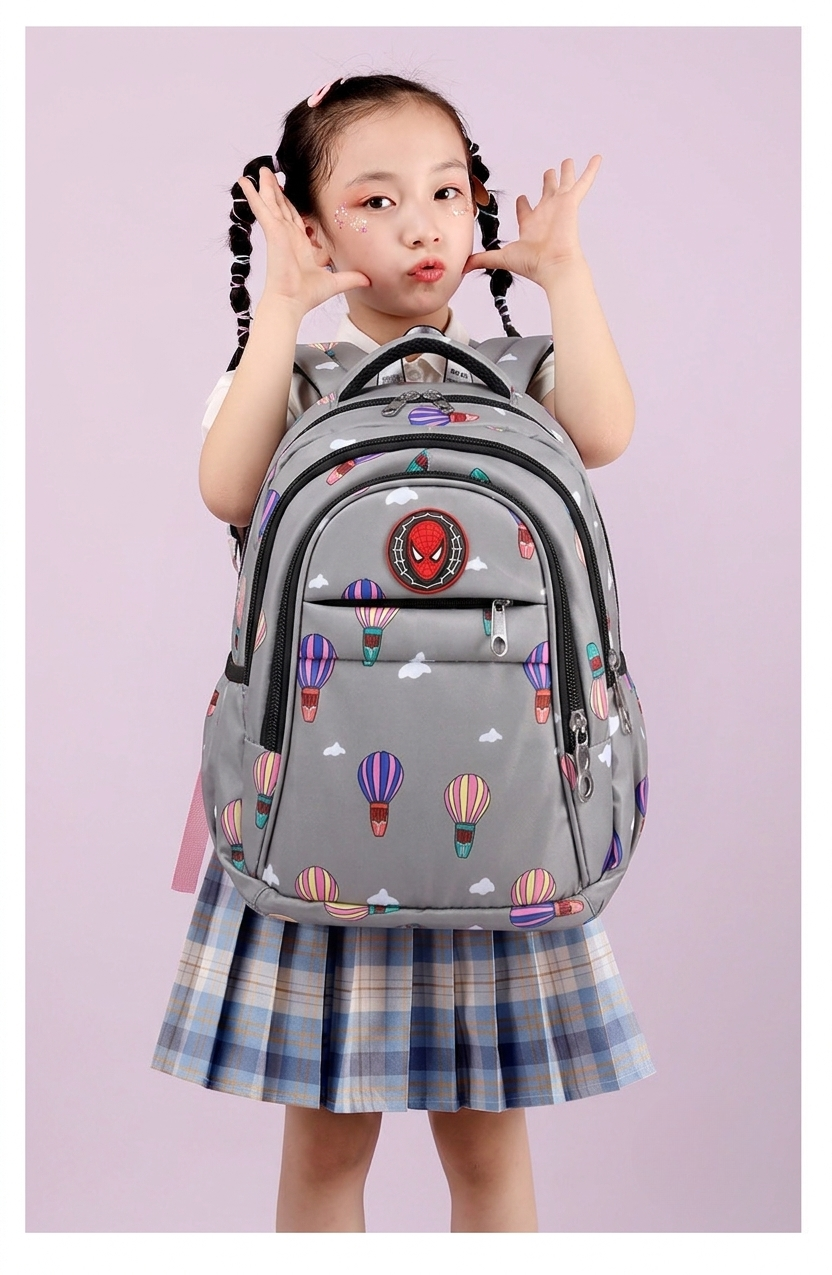 Balloon Adventure Kids Backpack (Ash)