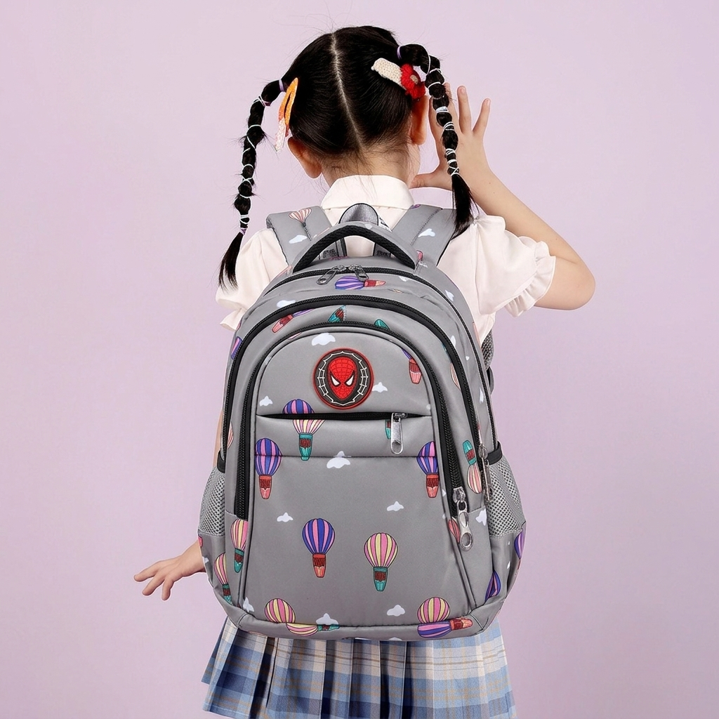 Balloon Adventure Kids Backpack (Ash)